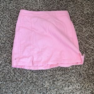 Pink skirt